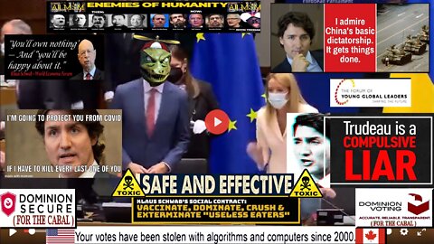 JUSTIN TRUDEAU CALLED OUT AND CLOWNED DURING VISIT TO THE EU PARLIAMENT (COMPILATION)