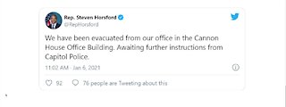 Steven Horsford evacuated from Washington D.C. office