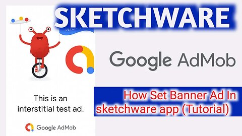 How Set Banner Ad In sketchware app (Tutorial) - sketchware tutorial