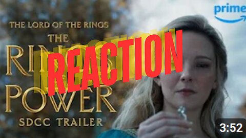 Rings of Power S2 SDCC Trailer LIVE Reaction