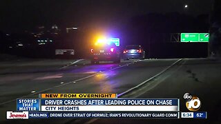 BMW leads San Diego police on high-speed chase