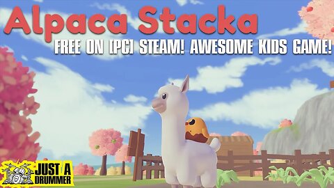 Alpaca Stacka: FREE on Steam! PC Gameplay - Cute little game!