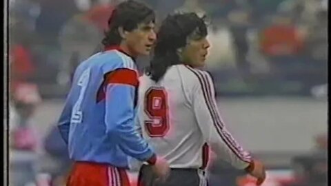 1986 Intercontinental Cup - River Plate v. Steaua București