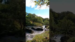 Cowsic river. Dartmoor. timelapse Sep 2022