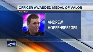 Officer from Wisconsin receives Public Safety Officer Medal of Valor