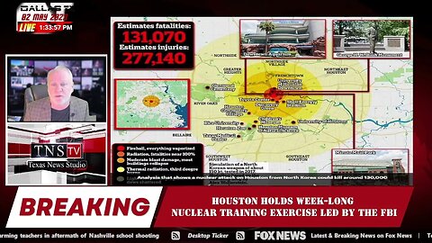 Houston holds week-long NUCLEAR training exercise led by the FBI