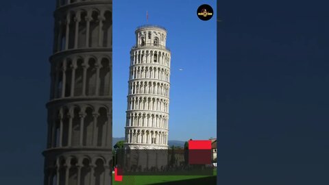 Quick Facts About The Leaning Tower of Pisa - #shorts #leaningtowerofpisa