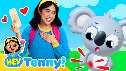 Boo Boo Song | Sweet Kids' Melody with Hey Tenny! | Nursery Rhymes Sing-Along