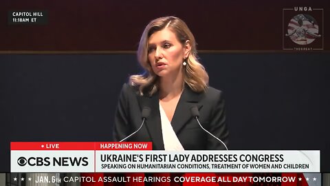 Ukrainian First Lady Olena Zelenska Addresses Congress: ‘I Am Asking for Weapons’