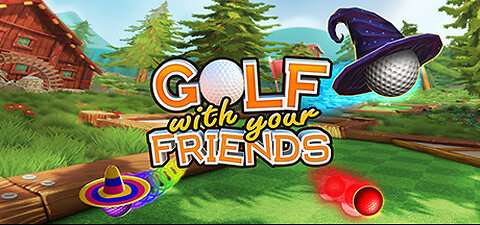 VTuber/VRumbler - Golf With Friends - UniCat and Mercenary go Golfing!