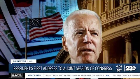 President's first address to a joint session of Congress