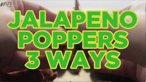 Jalapeno Poppers 3 Ways