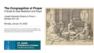 Joseph Interprets Dreams in Prison—Genesis 40:1-23