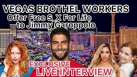 Chrissie Mayr EXCLUSIVE! Vegas Workers Offer Jimmy Garoppolo FREE S_x! Caitlin Bell & Alice Little