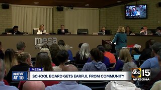 Calls for transparency, changes to Special Ed, dominate Mesa school board meeting