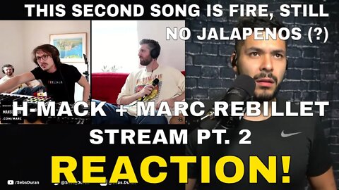 Harry Mack + Marc Rebillet's Reaction pt. 2 | FIRE song, but what is all this talk on jalapeños?