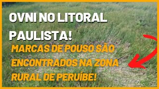 Pouso de óvni registrado no Litoral Paulista!