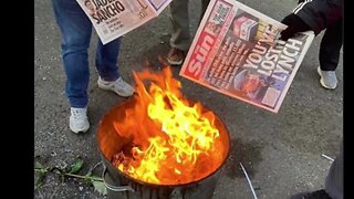 During the Nazi socialist time in Germany they used to burn media they did not agree with