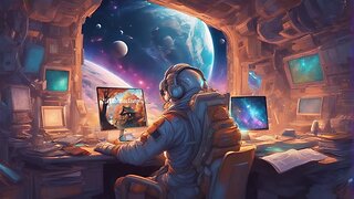 Astronaut Lofi Beats for Relaxation | Space Chillout Music | Lofi Music for Stress