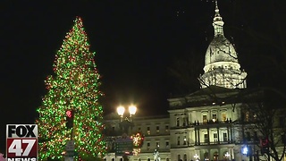 State Christmas Tree to be lit tonight in downtown Lansing