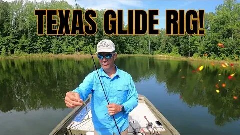 Summer Time Bass, Introducing the Texas Glide Rig #fishing