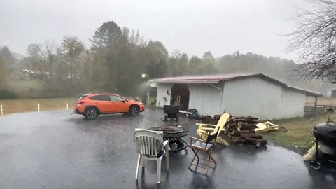 5 Minutes Of Tennessee Rain & Thunder ⛈️