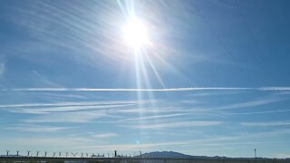 Contrails turning into clouds #contrails #chemtrailsoverthecountryclub #jetfuel