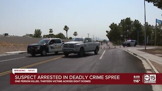 Suspect arrested after deadly West Valley crime spree