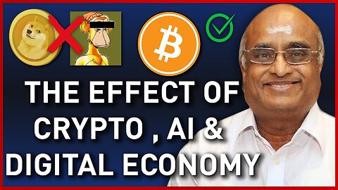 What is Crypto-Currency & AI impact on digitized Indian economy? | Prof. R. Vaidyanathan