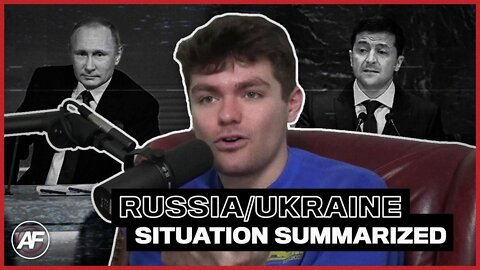 Nick Fuentes Summarizes The Events Leading Up To The War In Ukraine