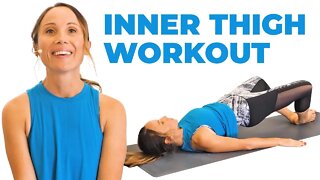 Beginners Inner Thigh Workout! Fitness for Building Strength & Toned Thighs! w/ Tessa!