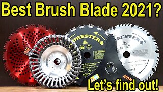 Best Brush Cutter Blade (2021)? Stihl, Oregon, Renegade, Forester, Kurt Saw, ATIE General Purpose
