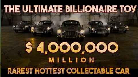 THE ULTIMATE BILLIONAIRE TOY | RAREST HOTTEST COLLECTABLE CARS