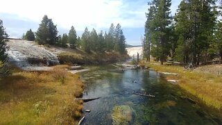 Firehole River in Yellowstone