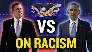 The Best Political Debate on Racism: Obama vs Obama | Larry Elder
