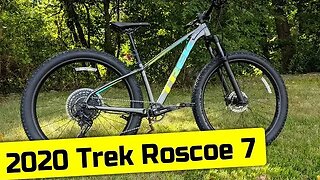 The 2020 Trek Roscoe 7 27.5+ Aluminum Hardtail, Feature Review and Weight