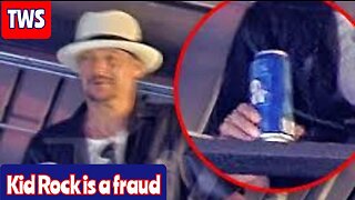 Kid Rock caught drinking a Bud Light