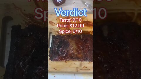 Food Review Kroger’s Chipotle Pepper Ribs!