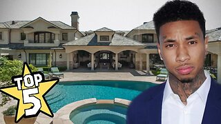 TOP 5 | RAPPER MANSIONS ( Tyga, Drake, Jay Z )