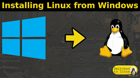 Installing Linux from Windows 10