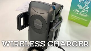 Qi Wireless Fast Car Charger Phone Mount by ELLESYE Review