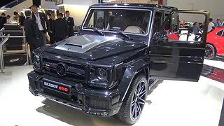 Brabus 900 V12 BiTurbo or 850 V8 BiTurbo? All complete leather incl. floora and four seat [4k]