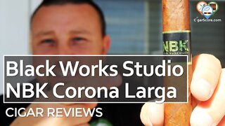 BOUTIQUE-Y Spice! The BLACK WORKS Studio NBK Corona Larga - CIGAR REVIEWS by CigarScore