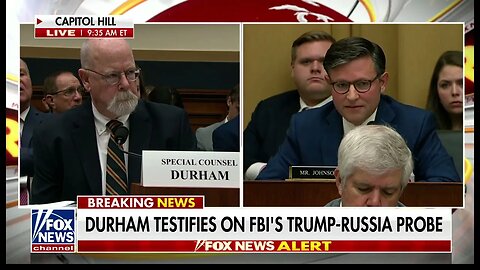 Rep. Johnson Questioning Special Counsel Durham on Fox News
