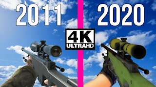 CS:GO - 2011 vs. 2021 - Weapons Comparison