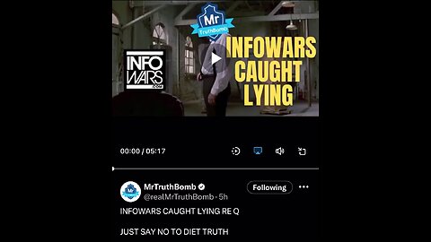 Infowars Caught Lying