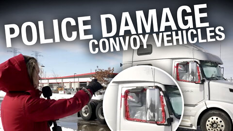 Vehicles in bad shape after being towed to impound lot following Ottawa convoy crackdown