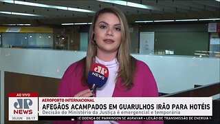 Afegãos abrigados no aeroporto de Guarulhos serão acolhidos em hotéis, diz governo federal