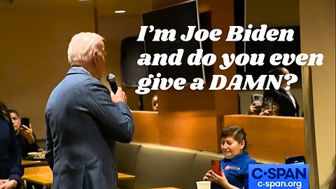 Low Energy Biden Speaks to Half Empty Room of Unenthusiastic Supporters in Las Vegas