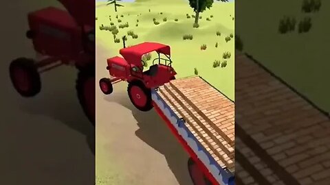 Mahindra Tractor Trolly pull💫 #shorts #viral #tractor